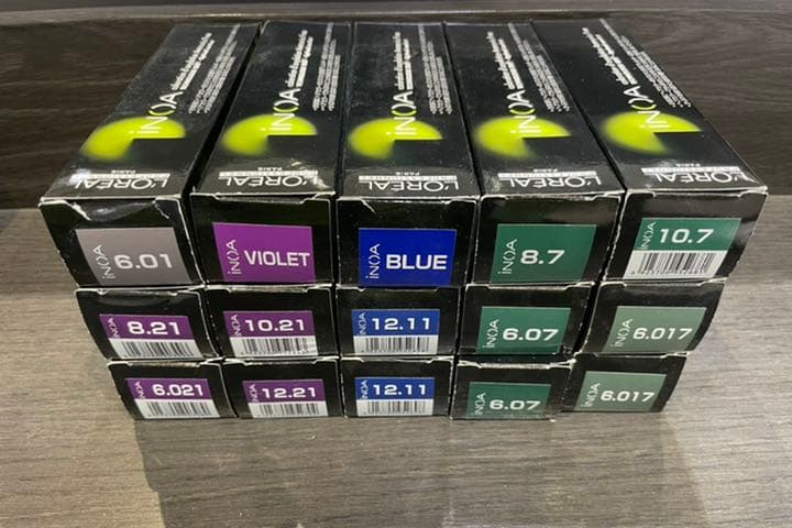 『イノアカラー37本まとめ買い』バラ売りも可能 イノア 6.82 モカラベージュ | G SELECT ガモウの理美容用品通販サイト