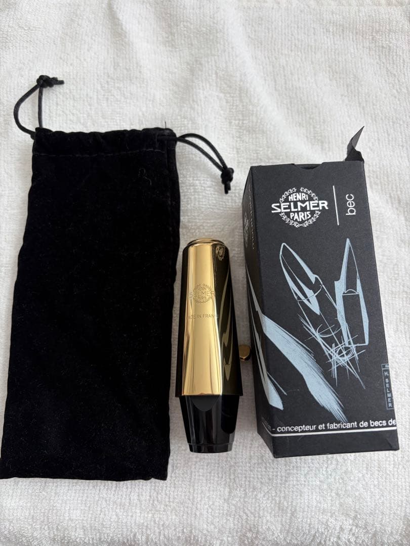 アルトサックス　マウスピース　リガチャー　セルマー S90 180 Henri Selmer Paris セルマー アルトサックスマウスピース S90 180