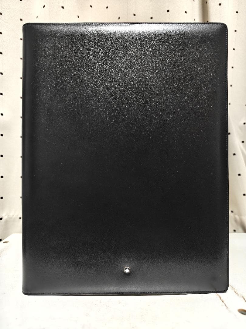 新品同様品 モンブラン A4 レザー ノートパッドホルダー オルガナイザー