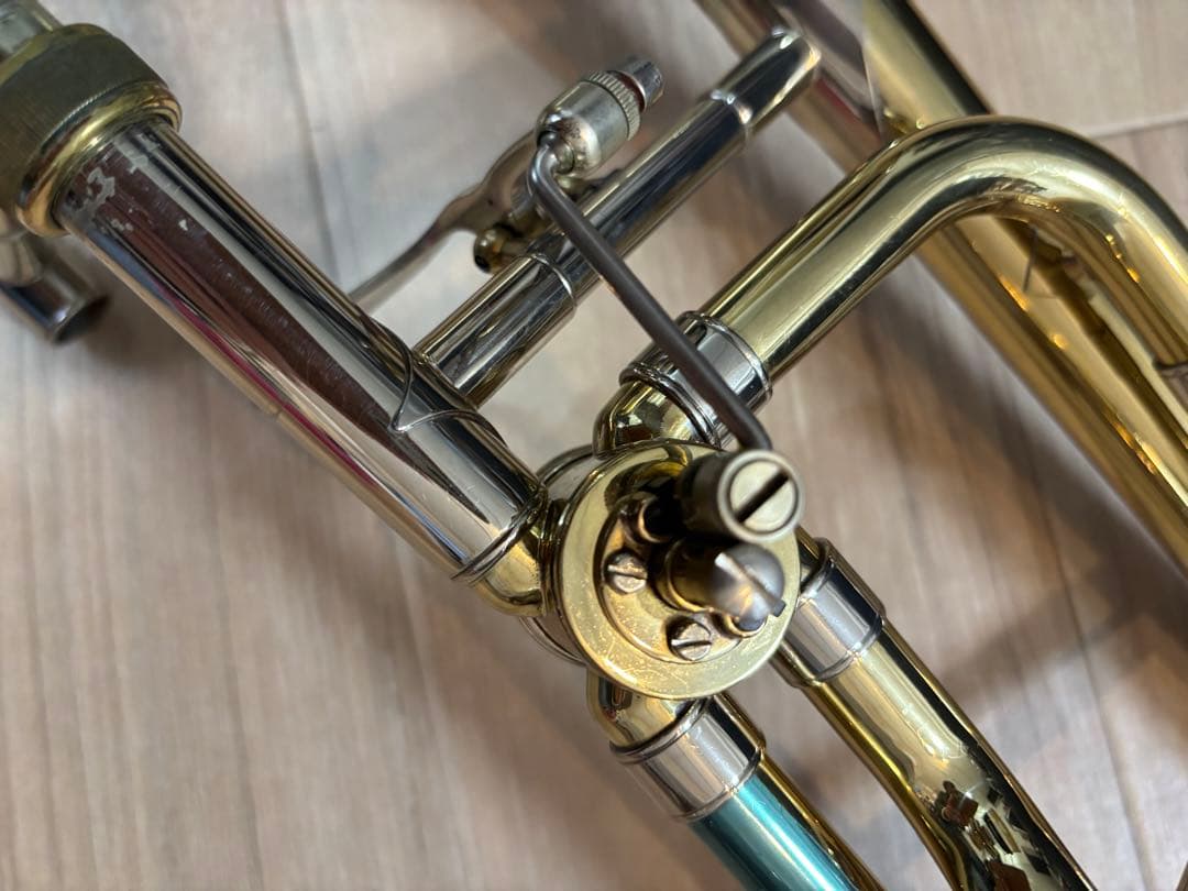 Bach 42 テナーバストロンボーン F管付 オープンラップ 要調整 - メルカリ