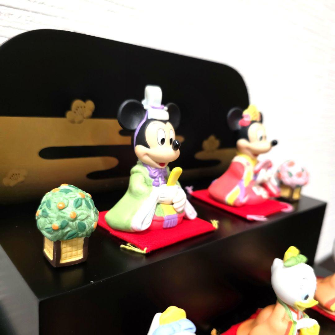 希少・美品】ディズニー 雛人形 五段飾り ガラスケース、箱付き - メルカリ