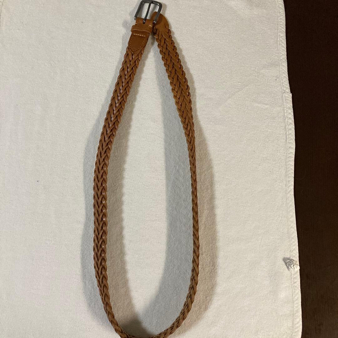 希少40 100サイズ ホワイトハウスコックス メッシュベルト ライト