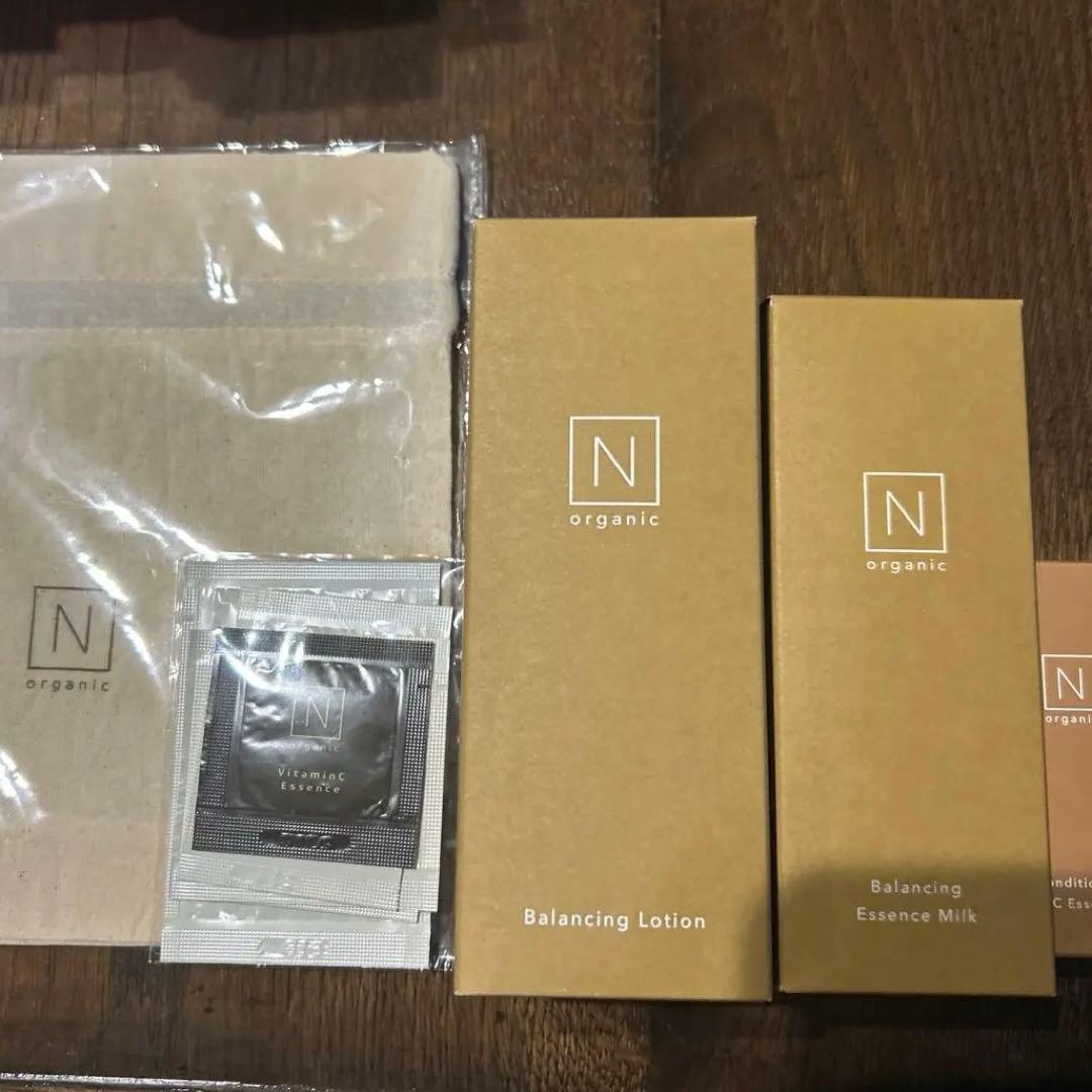 N organic バランシング 化粧水　乳液　ビタミンVC トライアルセット
