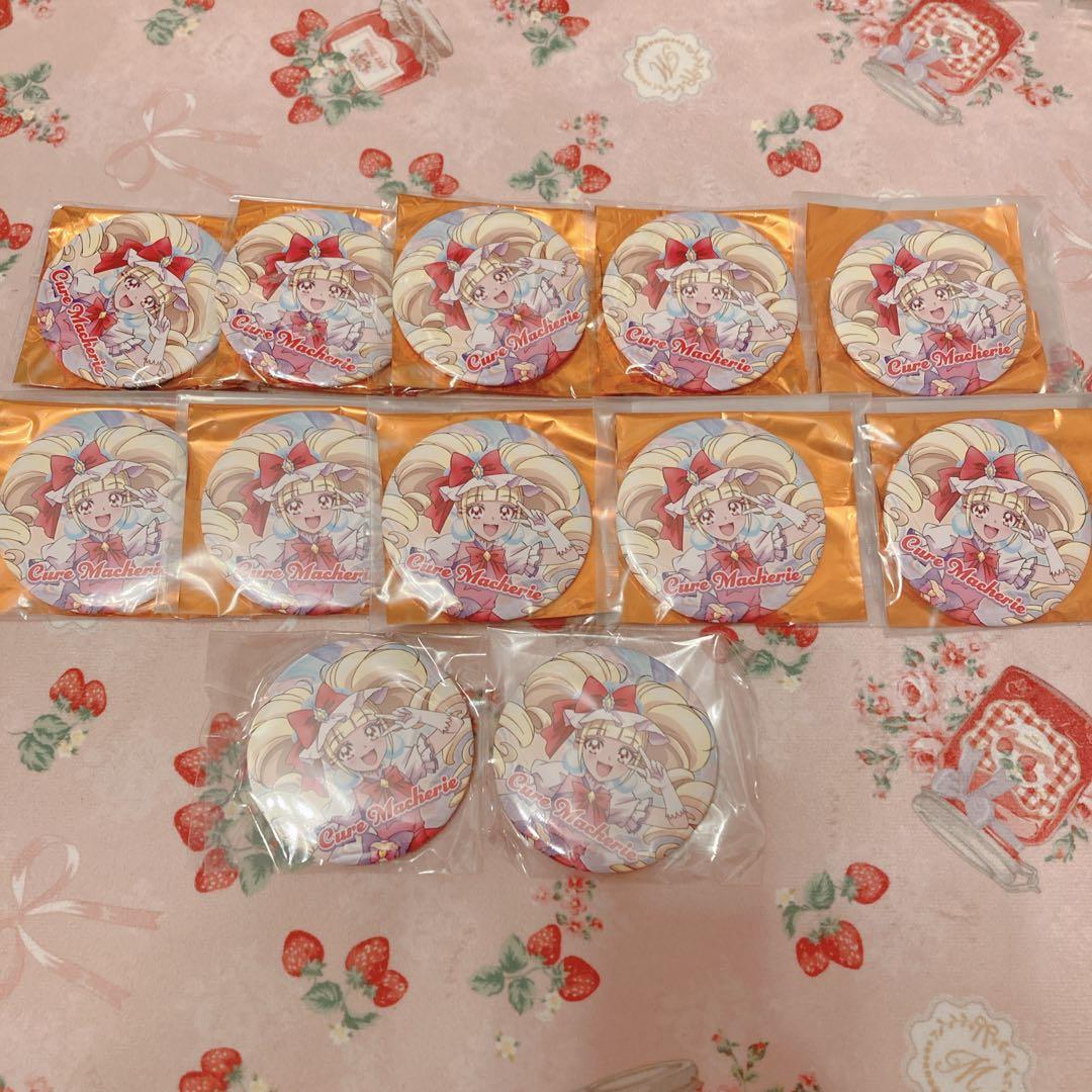 プリキュア展 キュアマシェリ 愛崎えみる 缶バッジ プリキュアオールスターズ 愛崎えみる アイドルプリキュアSPRINGFES