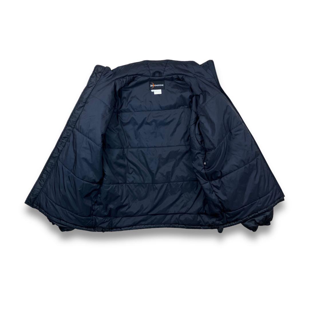 90s MOONSTONE ヴィンテージパデッドジャケット パフ 中綿 ブラック