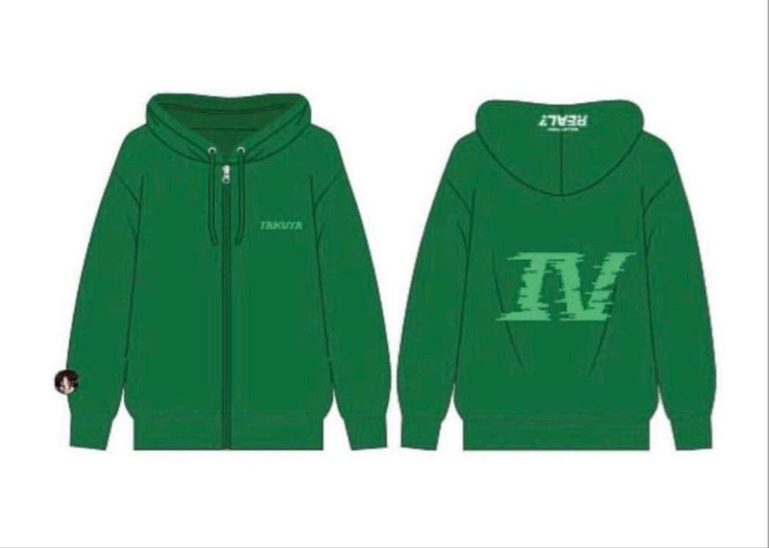 【値下げ交渉不可】超特急 REAL? タクヤ ジップパーカー XL