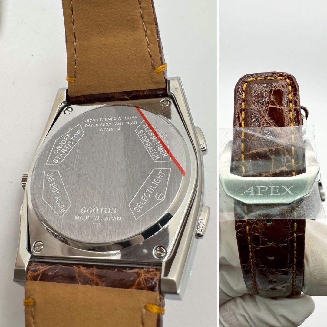 新品 RICOH ELEMEX APEX REMINDER 660103 腕時計 - メルカリ
