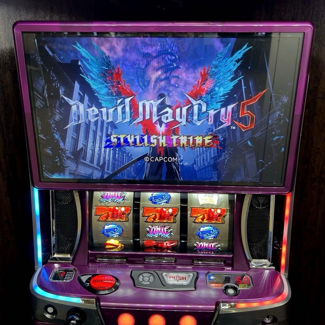 スマスロ 「デビルメイクライ5 スタイリッシュトライブ」 パチスロ実機