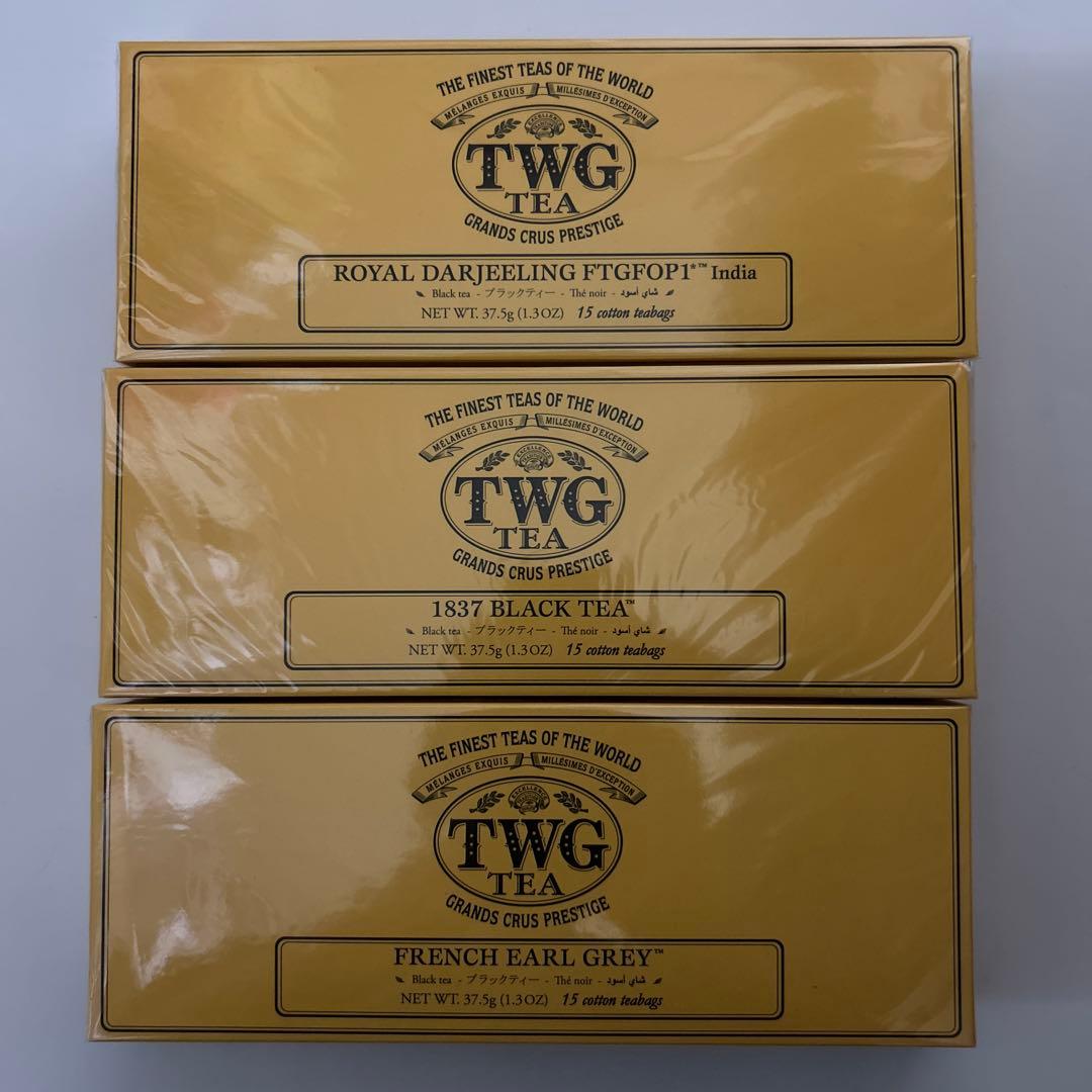 TWG TEA 紅茶3種セット 15ティーバッグ入り