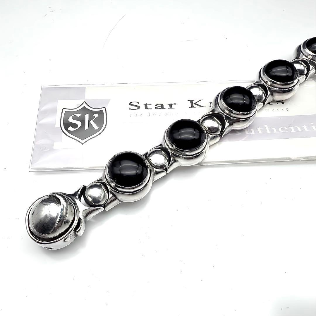 美品 STAR KNIGHTS スターナイツ シルバーブレスレット - メルカリ