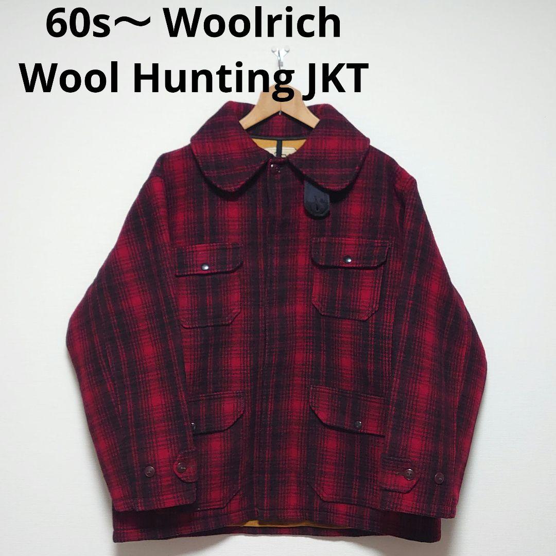 60s〜 Woolrich Wool Hunting JKT USA