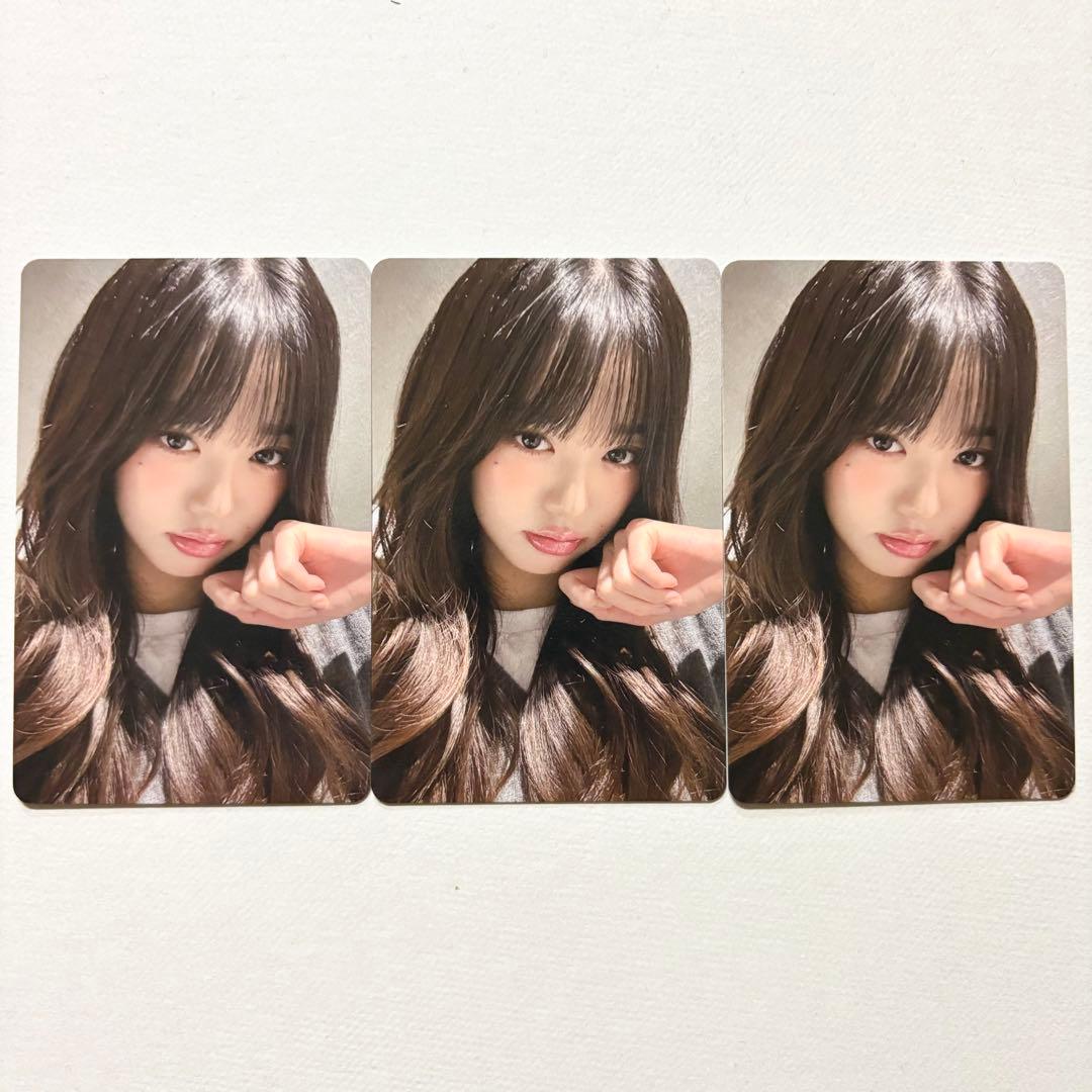 ウォニョン　トレカ　IVE SECRET オフイベ　11/23 東京　会場　3枚