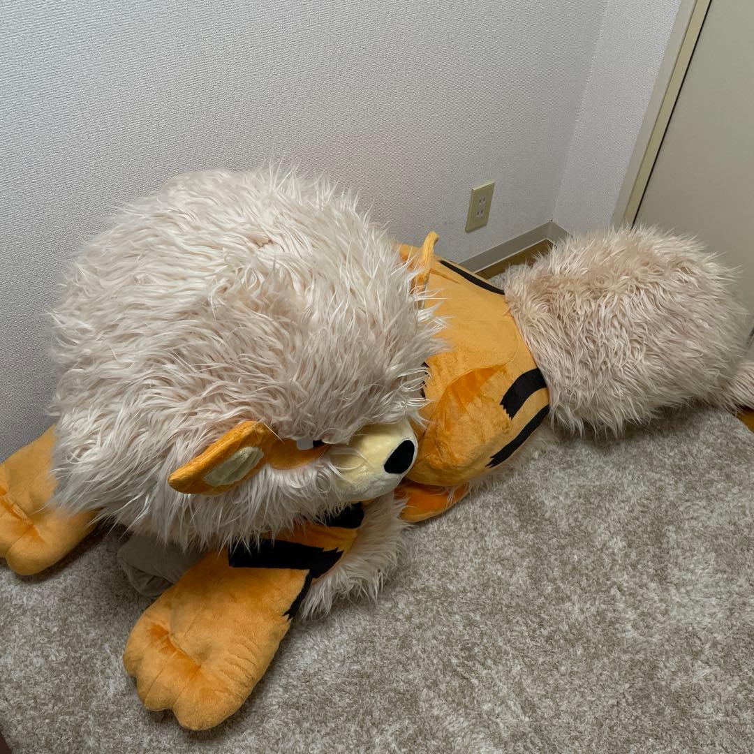 添い寝 ウインディ 受注生産 ぬいぐるみ 等身大 ポケモンセンター 再販