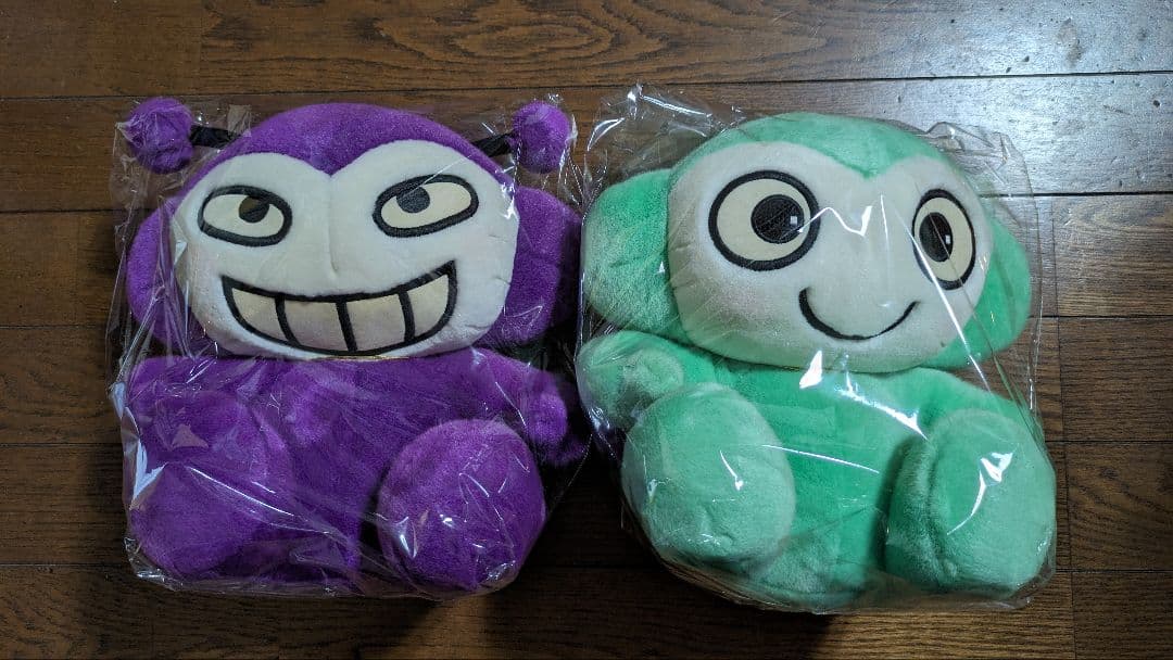 やんちゃるモンちゃ　ぬいぐるみセット　タグ付き