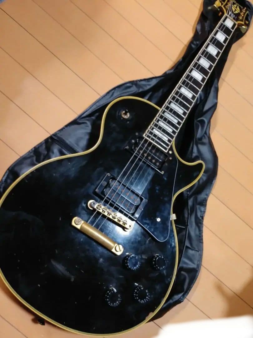 Burny バーニー レスポールカスタムタイプ ダイヤモンドインレイ