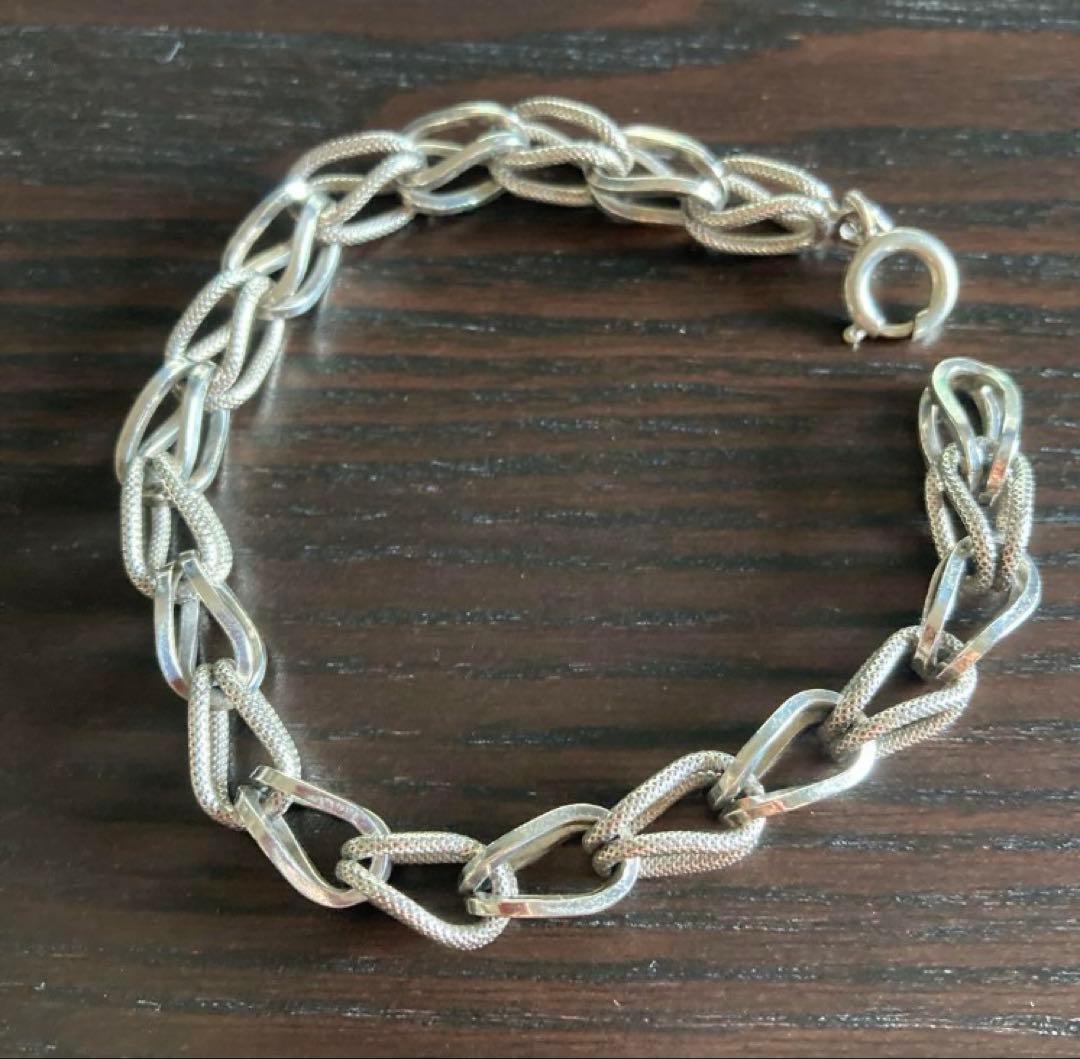 1960s french vintage シルバーブレスレット ヨーロッパ