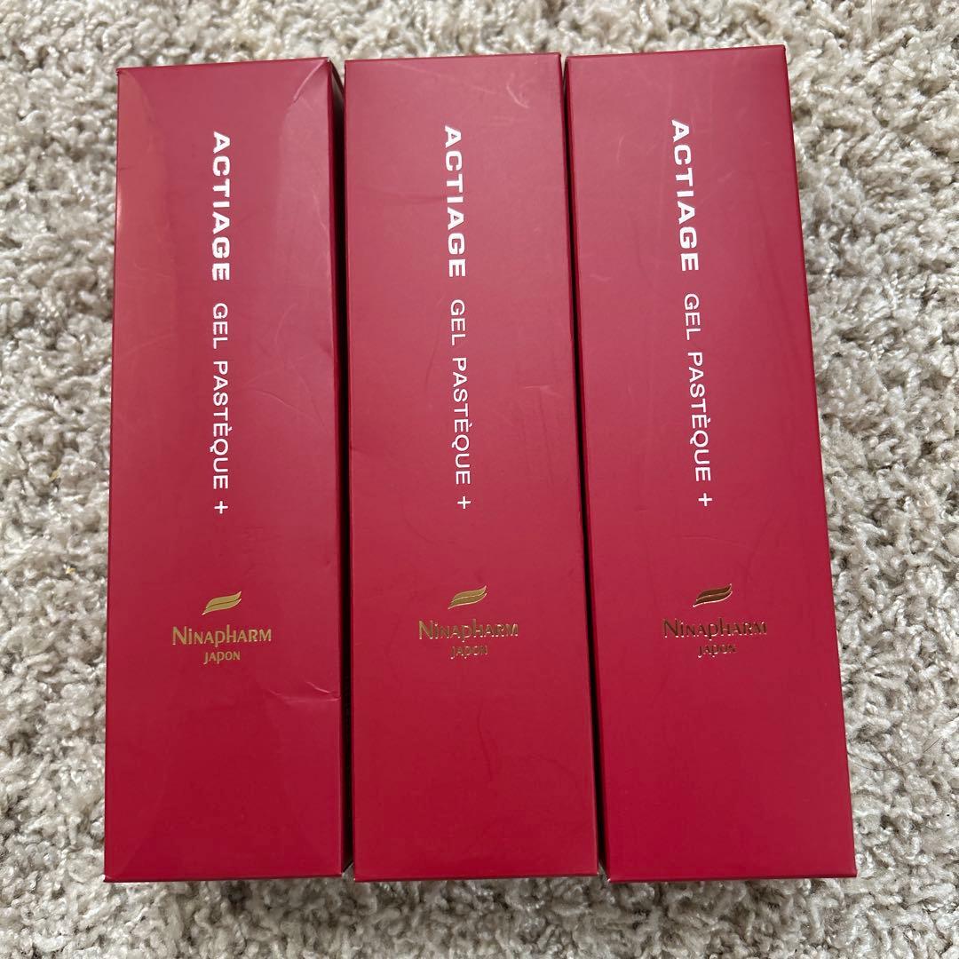 Ninapharm ACTIAGE GEL PASTEQUE+ 3本セット