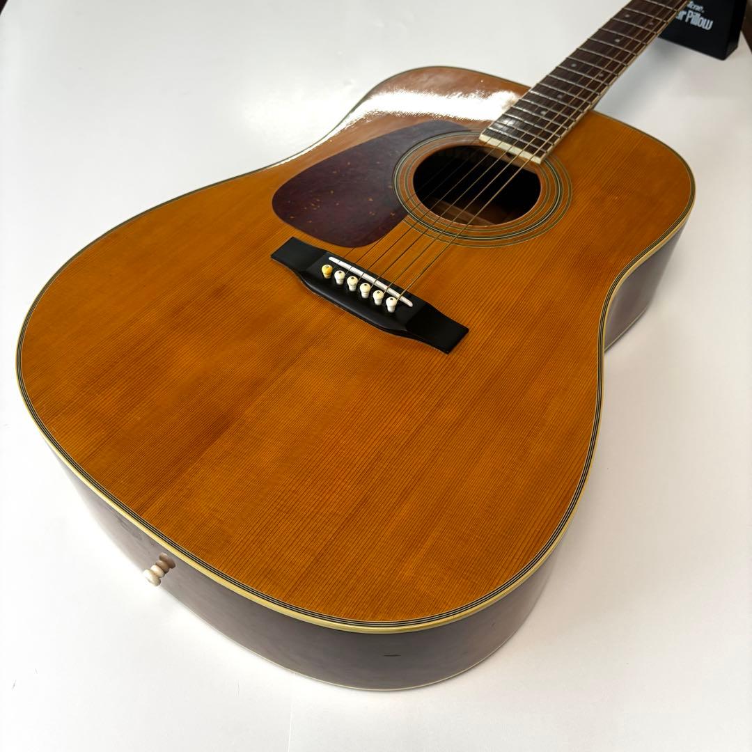 生産完了品【状態良好/レフティ】Morris アコギ　左利き　GOTOHペグ