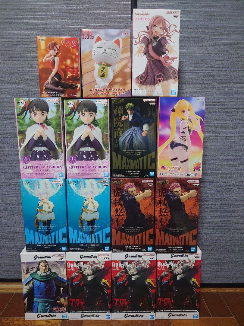 最新プライズフィギュア15点まとめ売り