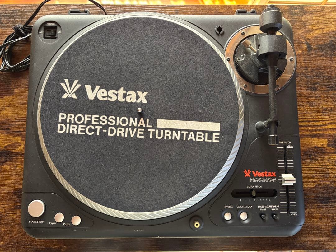 Vestax PDX-2000 ターンテーブル