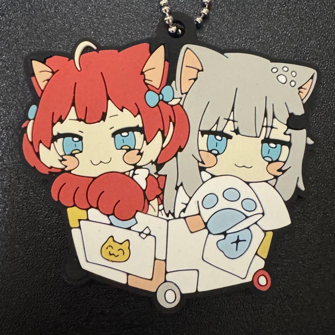 未使用 Nachoneko 赤見かるび ラバーストラップ ラバスト - メルカリ