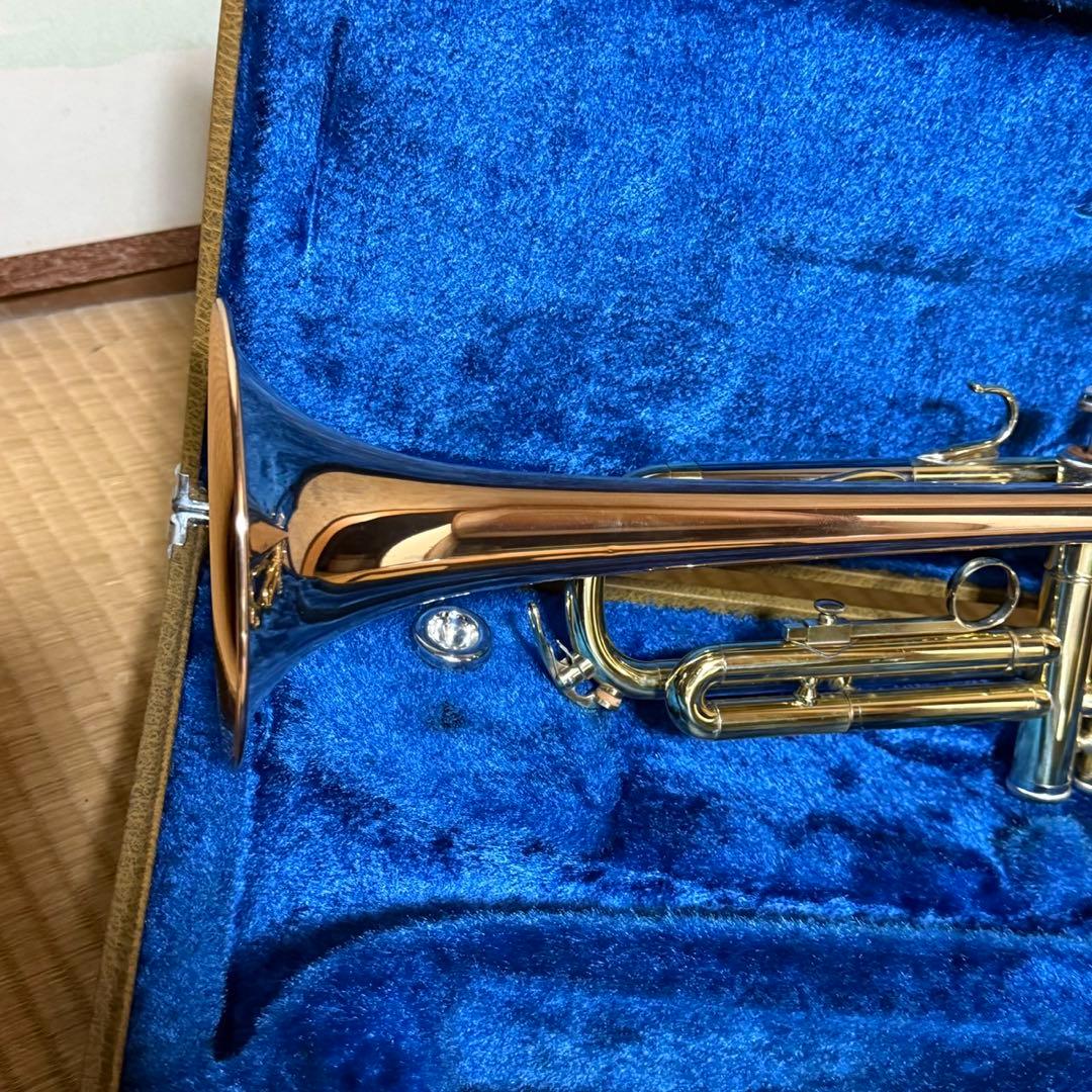 稀少赤ベル】YAMAHAトランペット YTR332／マウスピース／ハードケース