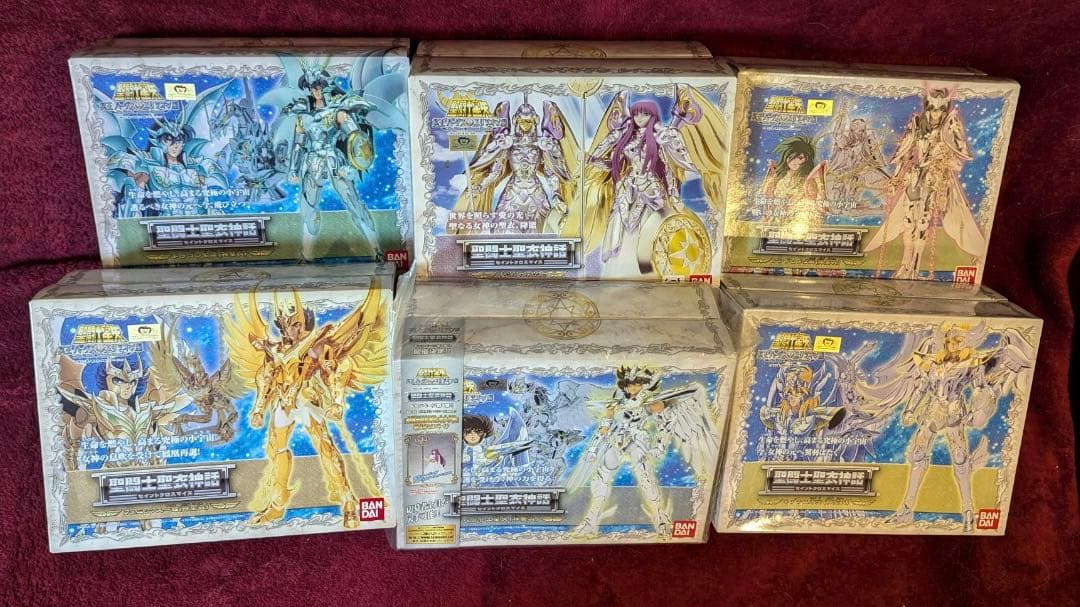 聖闘士聖衣神話　神聖衣6体セット