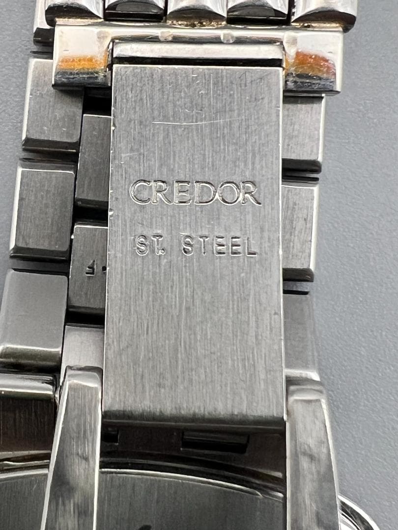 CREDOR セイコークレドール 5A74-5180 純正オリジナル SSベルト - メルカリ