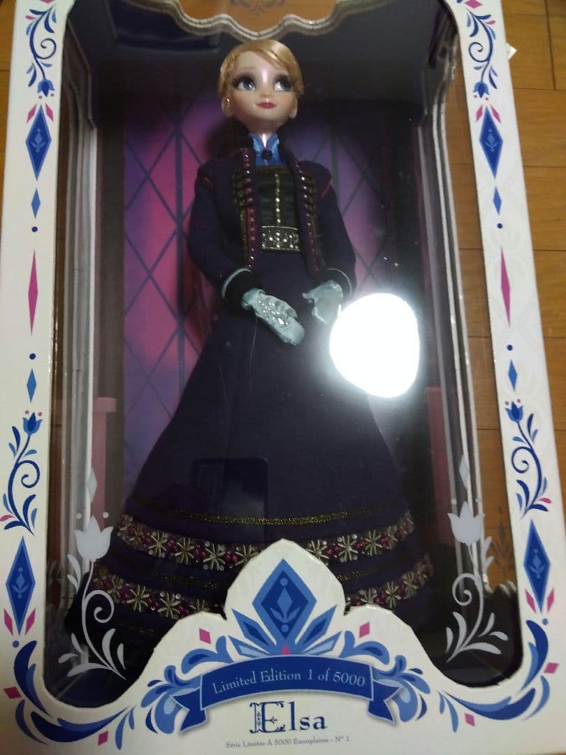 アナと雪の女王 エルサ リミテッドドール ディズニーストア 8500体限定 アナと雪の女王2 エルサ リミテッド