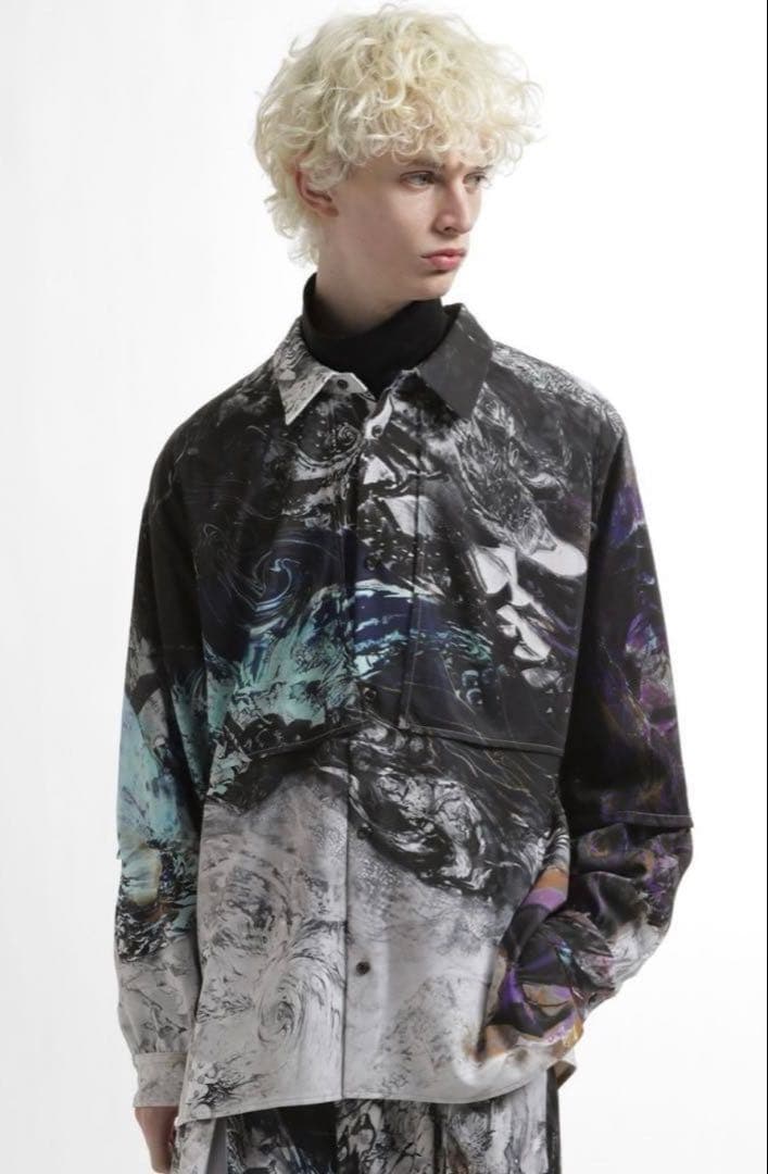 HARE 晴詣 レイヤードシャツ by MAO KAWASAKI