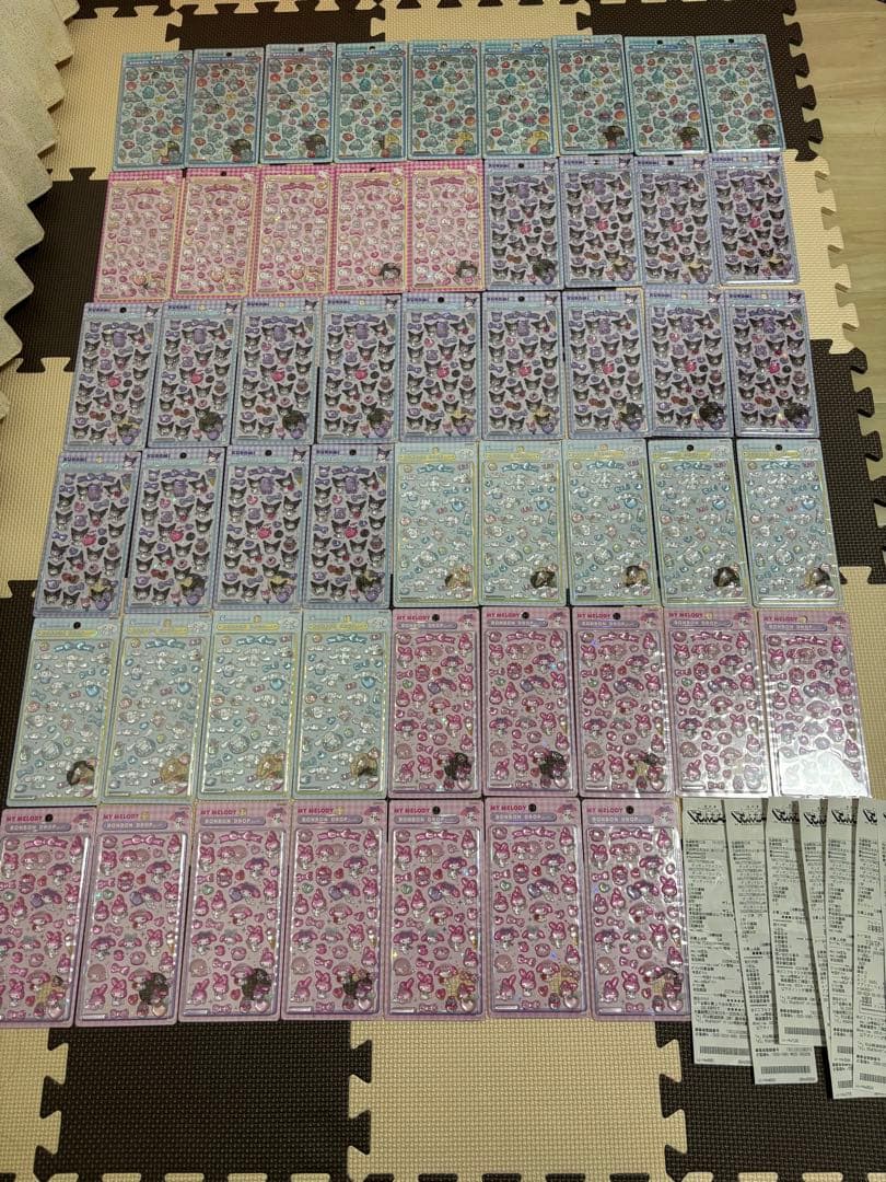 【国内正規品】 ボンボンドロップシール サンリオ 第2弾 52枚コンプセット