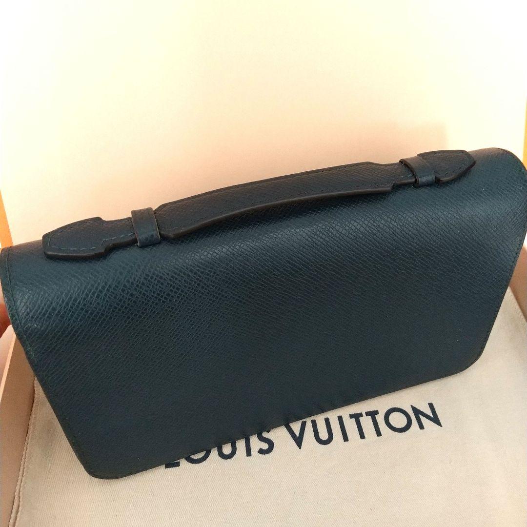 Louis Vuitton 長財布 ジッピー XL タイガ OCEAN