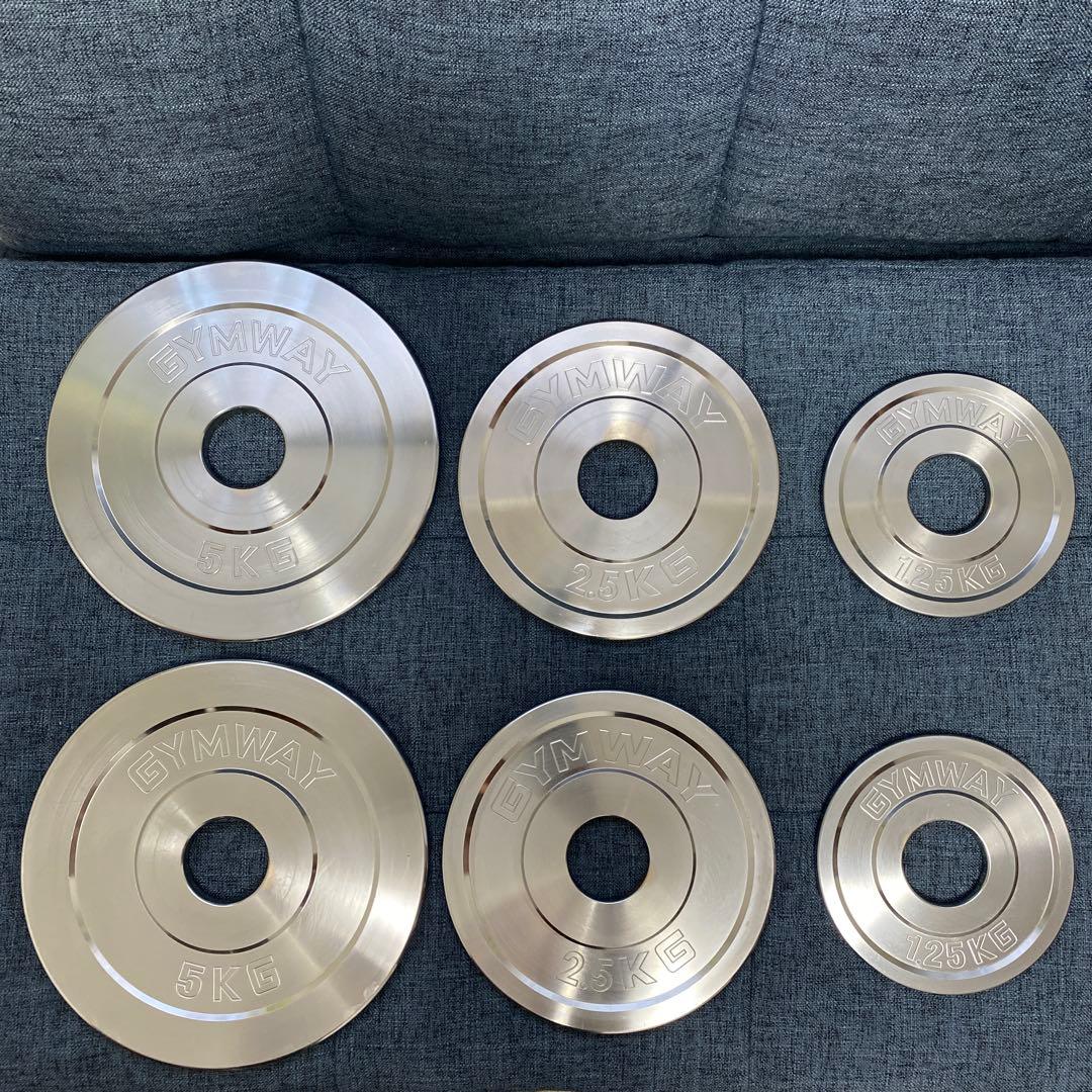 最終お値下げ＊GYMWAYジムウェイ　フラクショナルプレート17.5kgセット