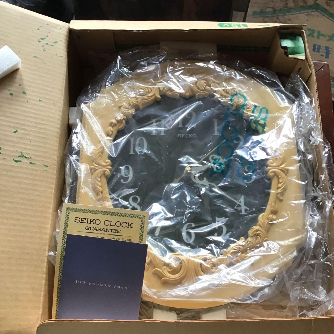 SEIKO 掛け時計 TA 520　昭和レトロ デットストック　箱付き Tictac【80〜90's SEIKO】人気デッドストック腕時計が熱い！ │チック