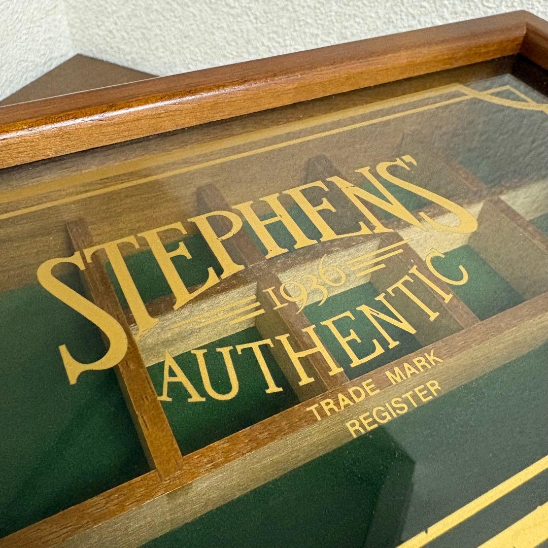 希少】アンティーク stephens 1936 二段 コレクションケース 指輪