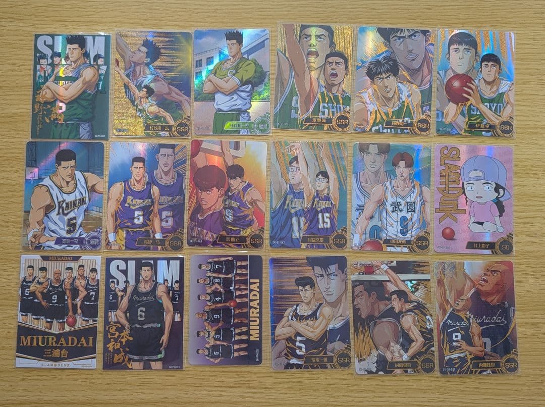 海外製】スラムダンク トレーディングカードセット - メルカリ