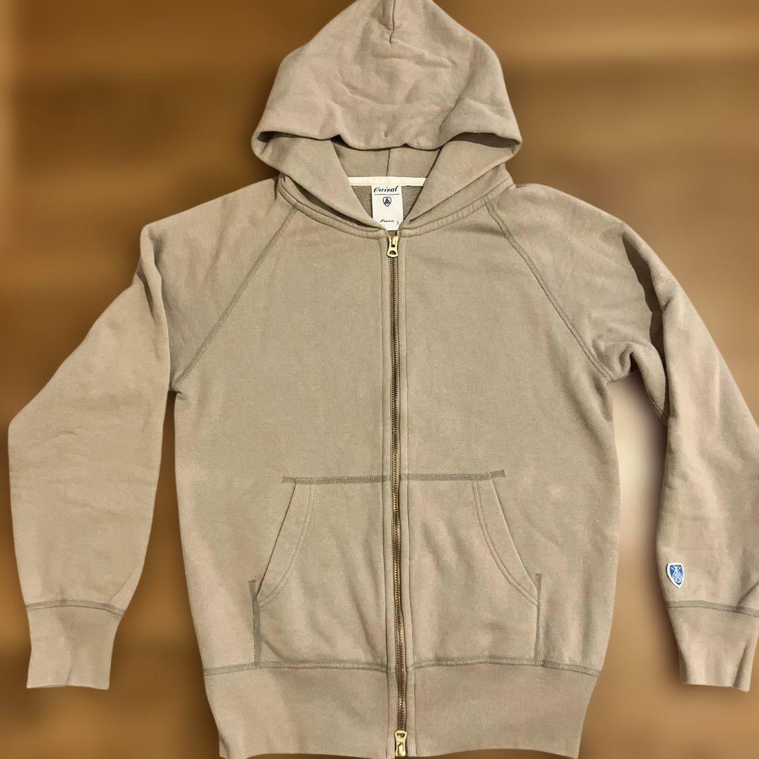 オーチバルOrcival メンズレディースパーカー サイズ3 ベージュ - メルカリ