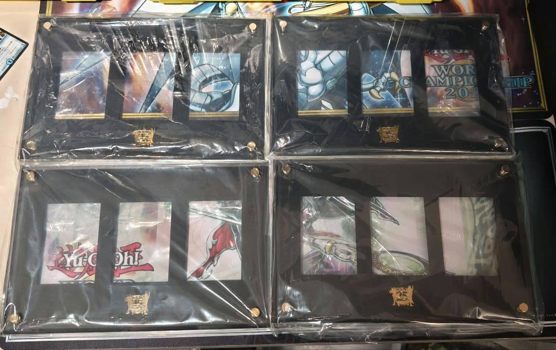 海馬セット ディスプレイケース 4個セット スクリューダウン KAIBA SET