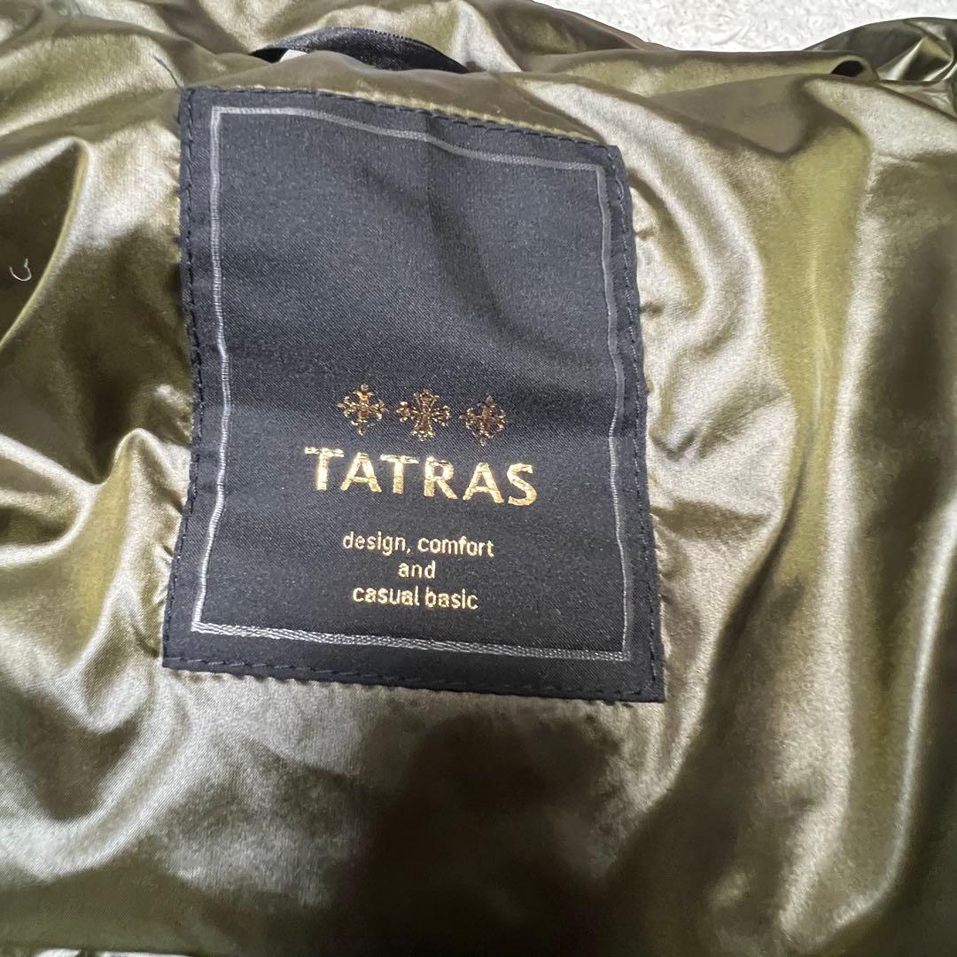 タトラス アマンダ ダウンコート ロング丈 オリーブ レディース サイズ