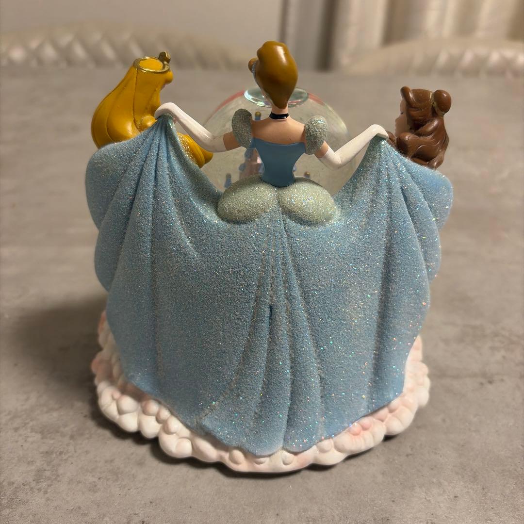 ディズニープリンセス オルゴール スノードーム ライト点灯 - メルカリ