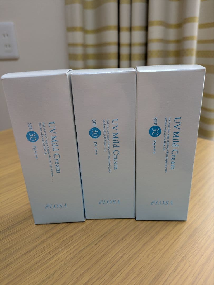 PINKリボン∞LOSA　UVマイルドクリーム３本＆和顔施2本セット