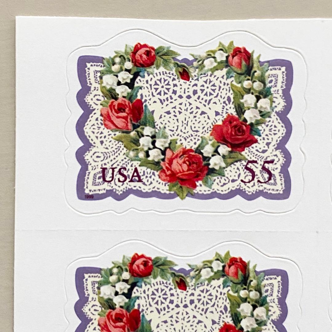 外国切手（アメリカ：LOVE・愛の切手） - メルカリ