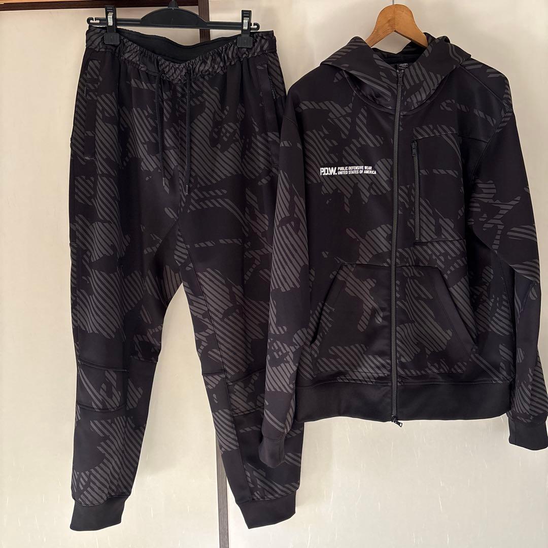 PDW カモフラージュ ジャージ上下セット(アビレックス)