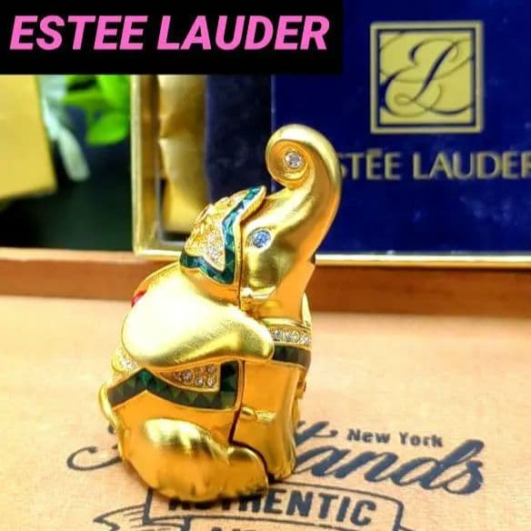 エスティローダー 練り香水 エレファント 金の象 元箱付き ゴールド エスティローダー 練り香水 プライベート コレクション｜Yahoo!フリマ
