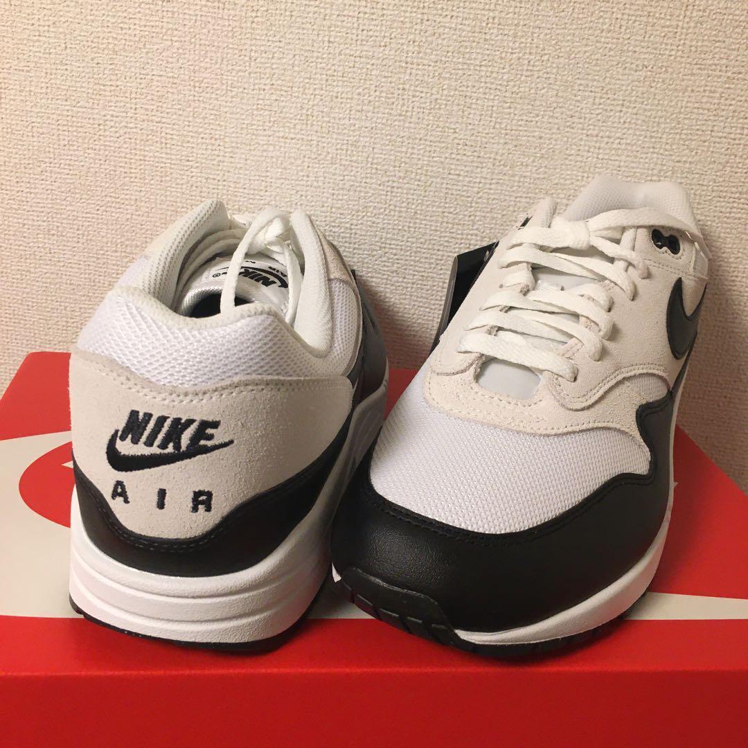 新品 ナイキ エアマックス1 パンダ ホワイト ブラック 30センチ