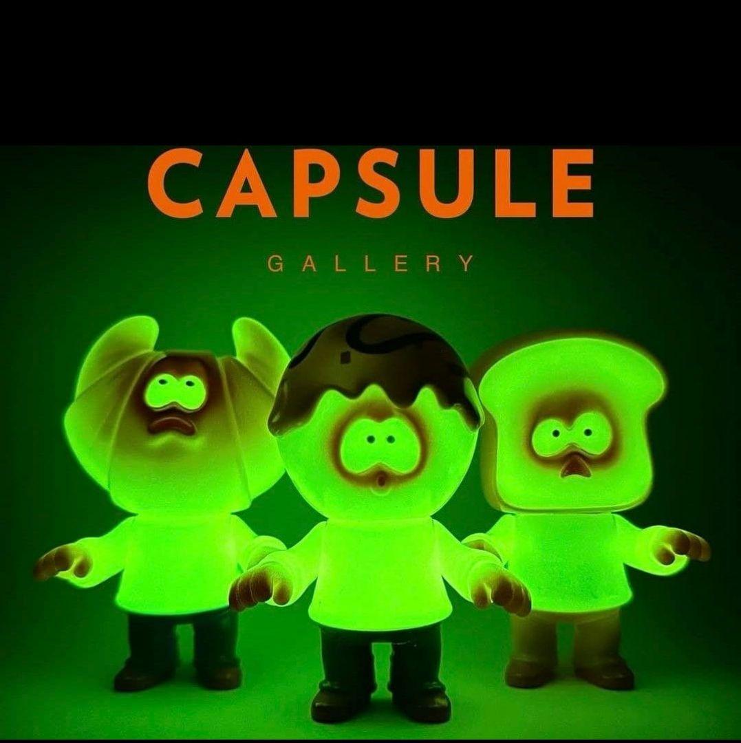 pandead　HUMANROBOT　CAPSULEGALLERY 3体セット 3LFTN apartment | HUMAN ROBOT TOYS 【SOLD OUT】【京都限定カラー