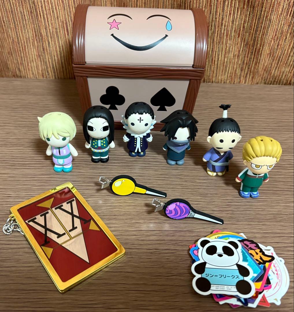 ハンターハンター　1番くじ　ヒソカのおもちゃ箱　ミニマスコット　ダブルライセンス