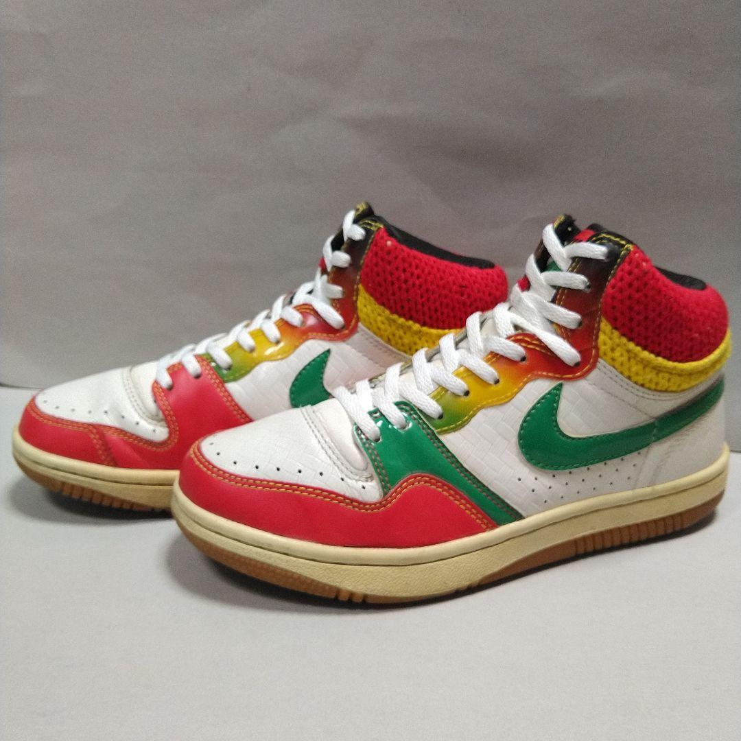 NIKEナイキ2008年製COURT FORCE HIコートフォース25㎝レゲエ