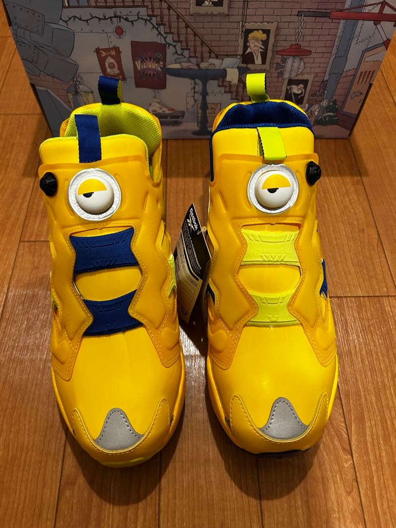 【値下】ミニオンデザイン ポンプフューリー スニーカー