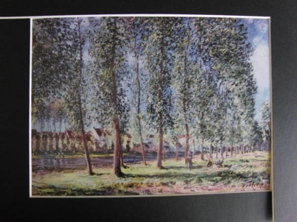 アルフレッド・シスレーL'ALLEE DES PEUPLIERS A MORET